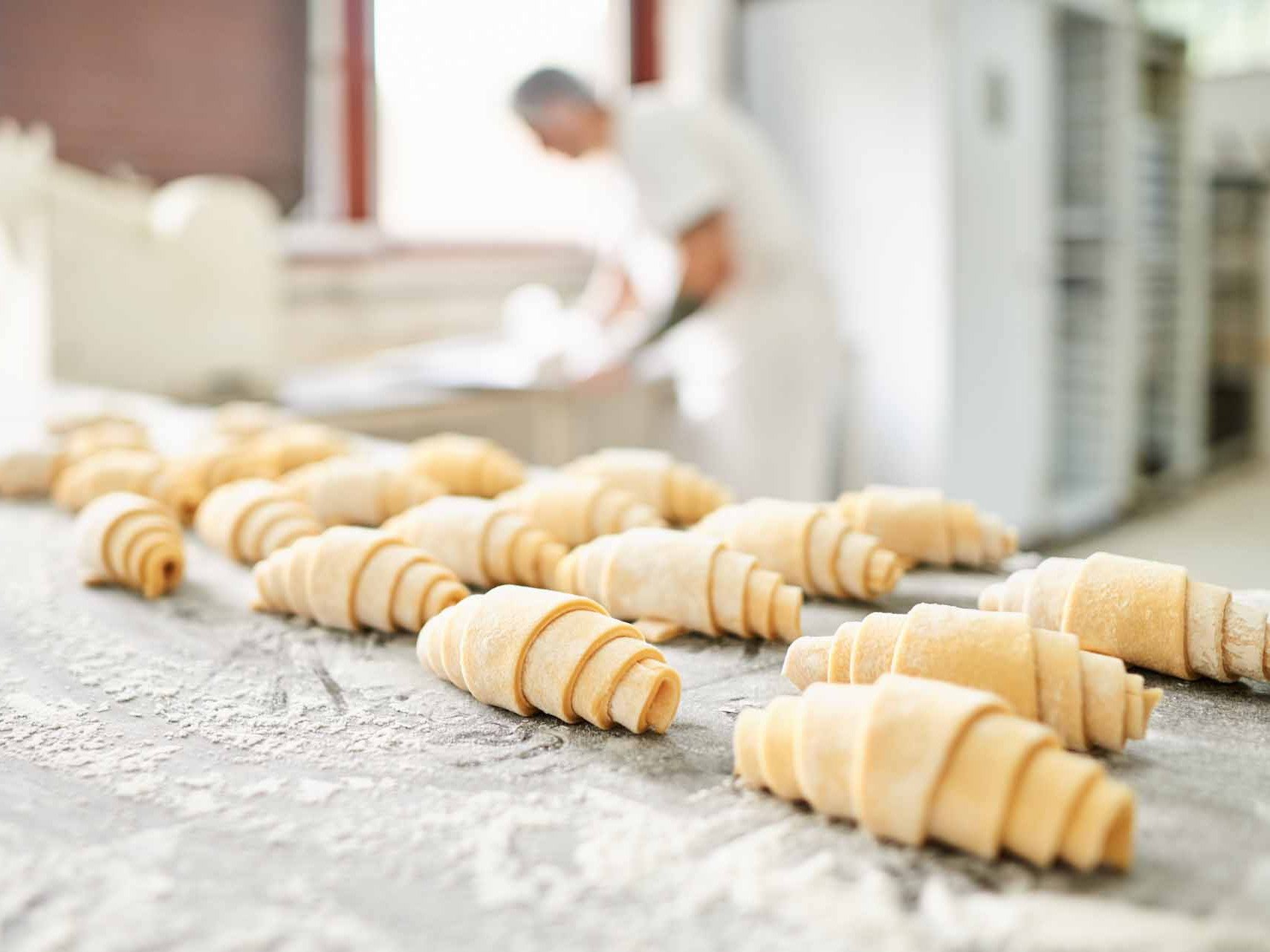 Croissant Teiglinge