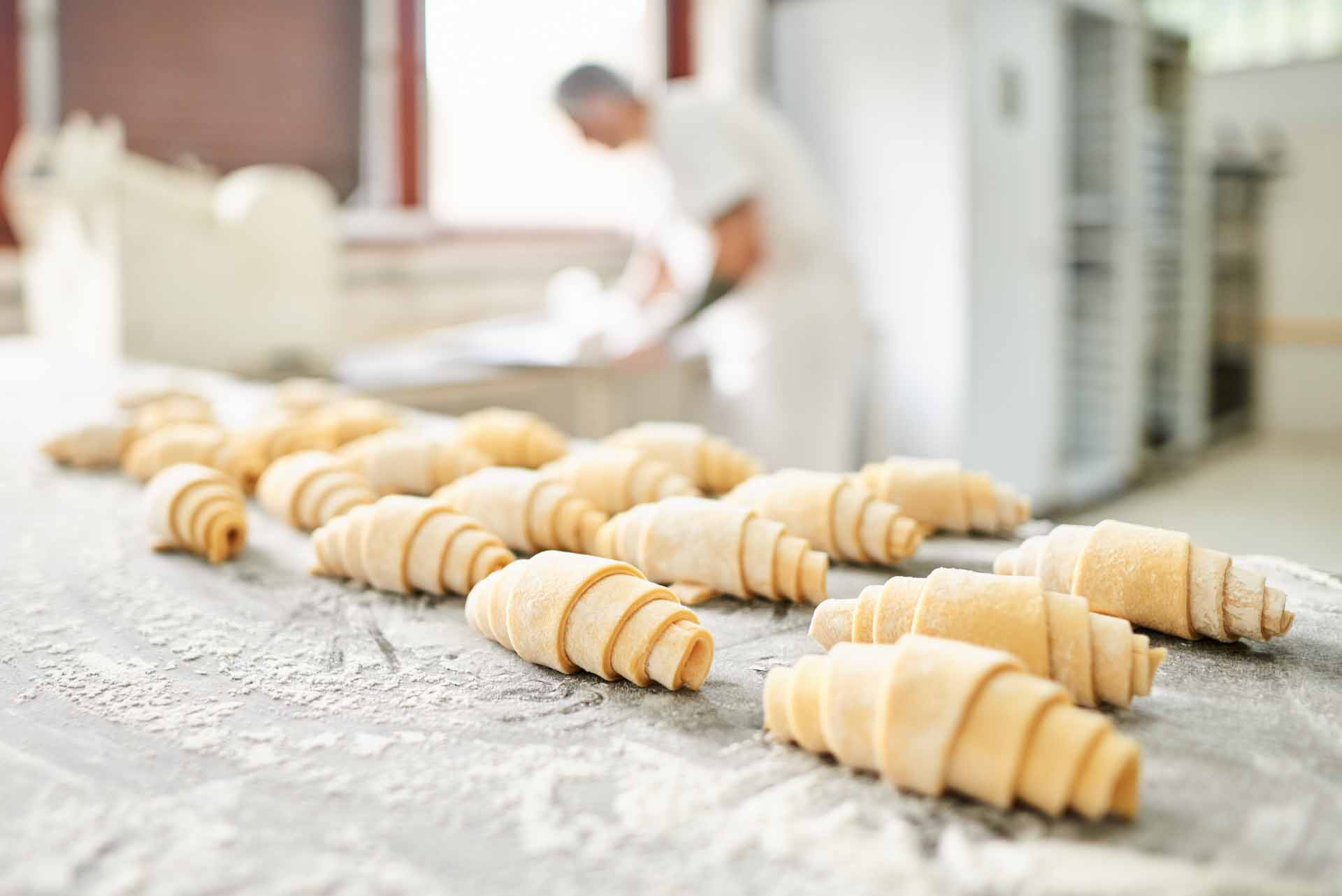 Croissant Teiglinge