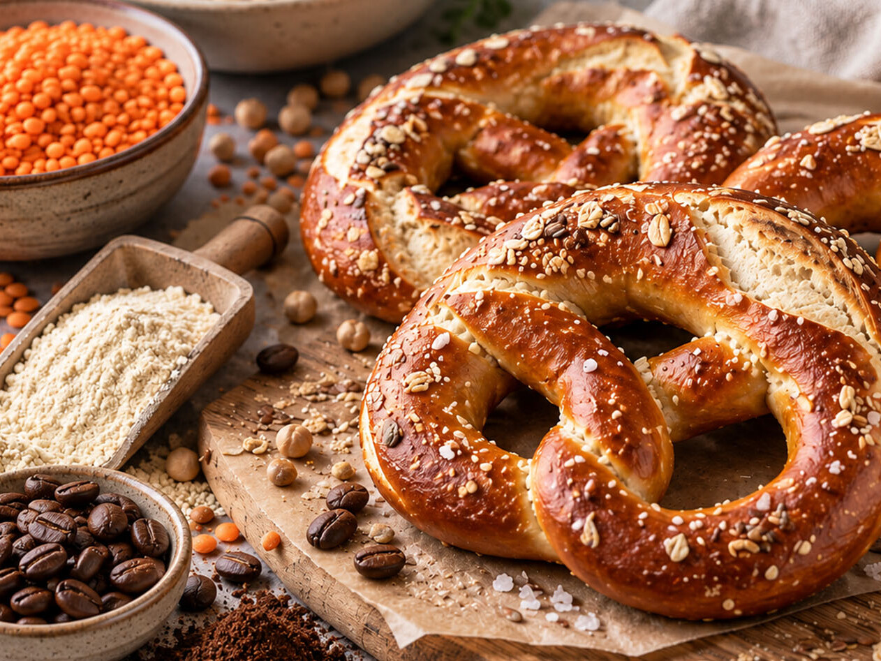 Coffee Protein Brezel